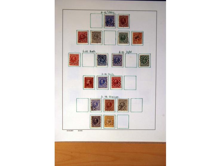 1852/1977, vorwiegend gestempelte Sammlung mit vielen besseren Werten, dabei Mi.-Nr. 1-3, 4-6, 7-12, 66, 81-92, 99,100 und 12