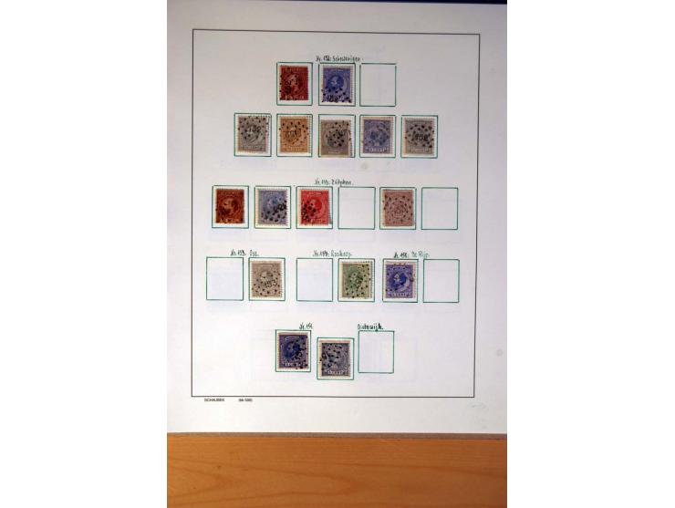 1852/1977, vorwiegend gestempelte Sammlung mit vielen besseren Werten, dabei Mi.-Nr. 1-3, 4-6, 7-12, 66, 81-92, 99,100 und 12