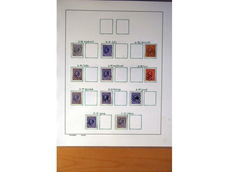 1852/1977, vorwiegend gestempelte Sammlung mit vielen besseren Werten, dabei Mi.-Nr. 1-3, 4-6, 7-12, 66, 81-92, 99,100 und 12