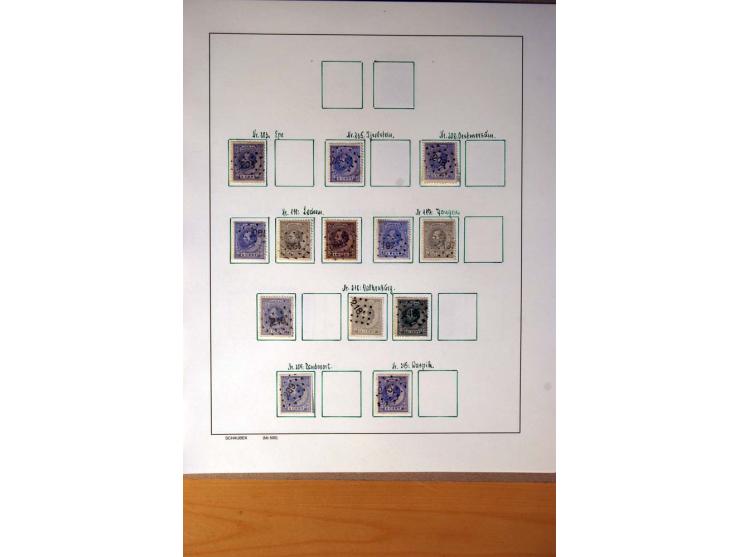 1852/1977, vorwiegend gestempelte Sammlung mit vielen besseren Werten, dabei Mi.-Nr. 1-3, 4-6, 7-12, 66, 81-92, 99,100 und 12