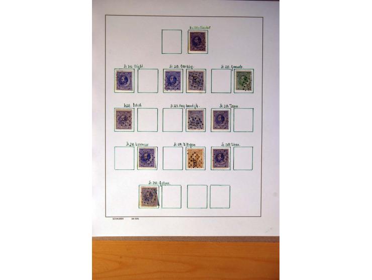 1852/1977, vorwiegend gestempelte Sammlung mit vielen besseren Werten, dabei Mi.-Nr. 1-3, 4-6, 7-12, 66, 81-92, 99,100 und 12