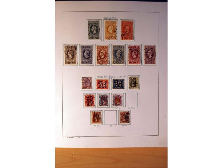 1852/1977, vorwiegend gestempelte Sammlung mit vielen besseren Werten, dabei Mi.-Nr. 1-3, 4-6, 7-12, 66, 81-92, 99,100 und 12
