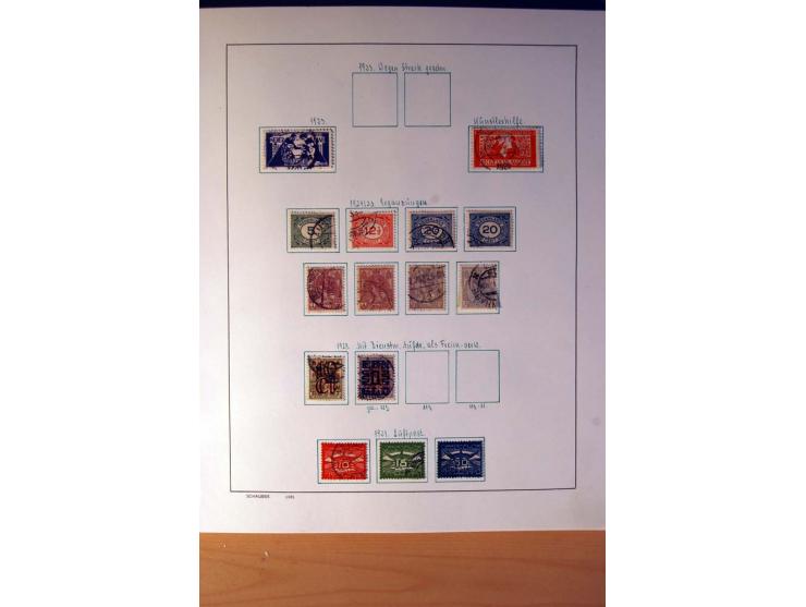 1852/1977, vorwiegend gestempelte Sammlung mit vielen besseren Werten, dabei Mi.-Nr. 1-3, 4-6, 7-12, 66, 81-92, 99,100 und 12