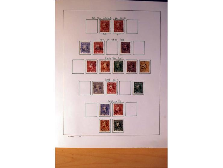 1852/1977, vorwiegend gestempelte Sammlung mit vielen besseren Werten, dabei Mi.-Nr. 1-3, 4-6, 7-12, 66, 81-92, 99,100 und 12