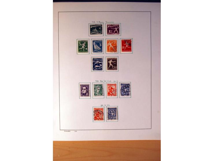 1852/1977, vorwiegend gestempelte Sammlung mit vielen besseren Werten, dabei Mi.-Nr. 1-3, 4-6, 7-12, 66, 81-92, 99,100 und 12