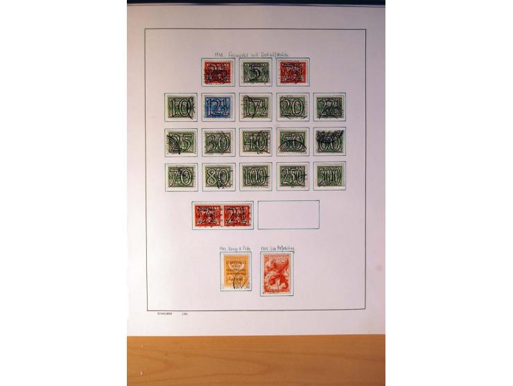 1852/1977, vorwiegend gestempelte Sammlung mit vielen besseren Werten, dabei Mi.-Nr. 1-3, 4-6, 7-12, 66, 81-92, 99,100 und 12