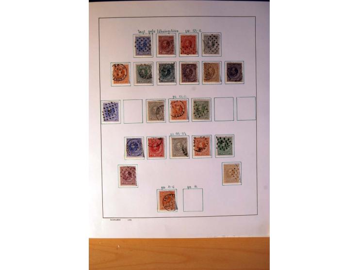 1852/1977, vorwiegend gestempelte Sammlung mit vielen besseren Werten, dabei Mi.-Nr. 1-3, 4-6, 7-12, 66, 81-92, 99,100 und 12