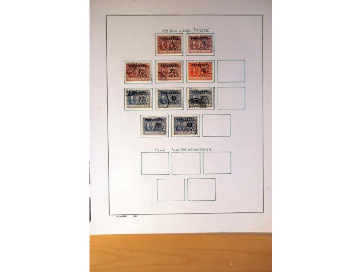 1852/1977, vorwiegend gestempelte Sammlung mit vielen besseren Werten, dabei Mi.-Nr. 1-3, 4-6, 7-12, 66, 81-92, 99,100 und 12
