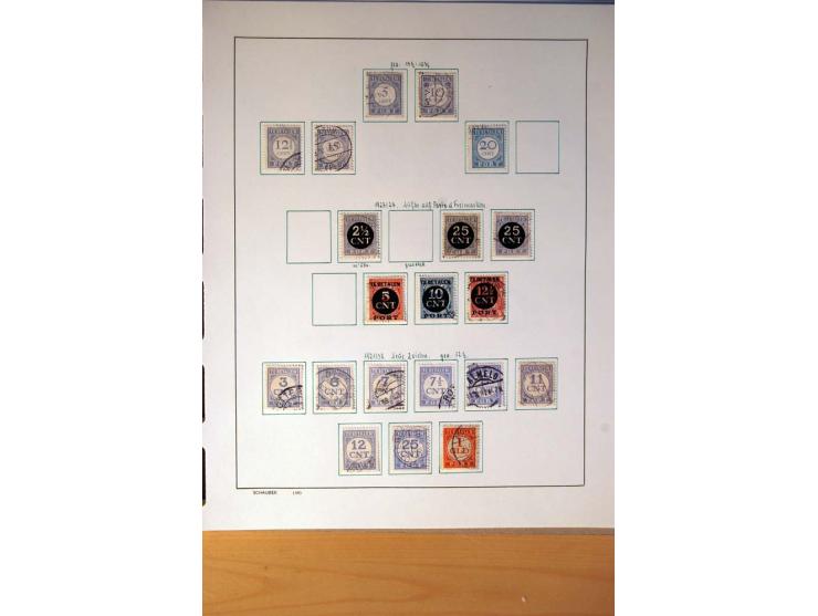 1852/1977, vorwiegend gestempelte Sammlung mit vielen besseren Werten, dabei Mi.-Nr. 1-3, 4-6, 7-12, 66, 81-92, 99,100 und 12