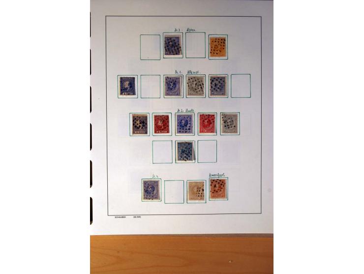 1852/1977, vorwiegend gestempelte Sammlung mit vielen besseren Werten, dabei Mi.-Nr. 1-3, 4-6, 7-12, 66, 81-92, 99,100 und 12
