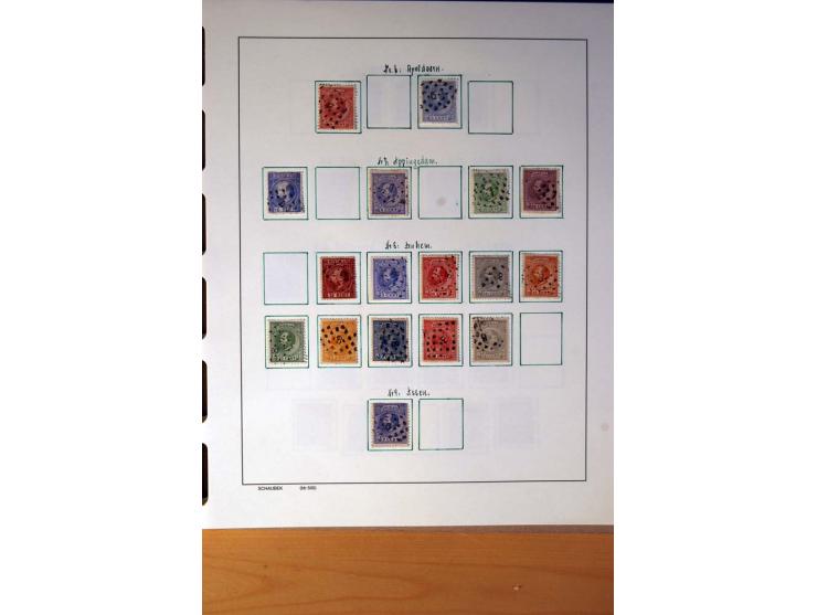 1852/1977, vorwiegend gestempelte Sammlung mit vielen besseren Werten, dabei Mi.-Nr. 1-3, 4-6, 7-12, 66, 81-92, 99,100 und 12