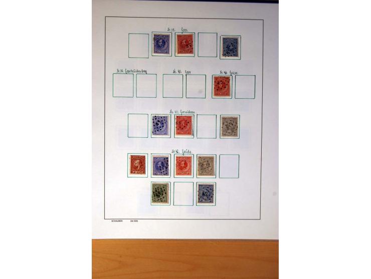 1852/1977, vorwiegend gestempelte Sammlung mit vielen besseren Werten, dabei Mi.-Nr. 1-3, 4-6, 7-12, 66, 81-92, 99,100 und 12