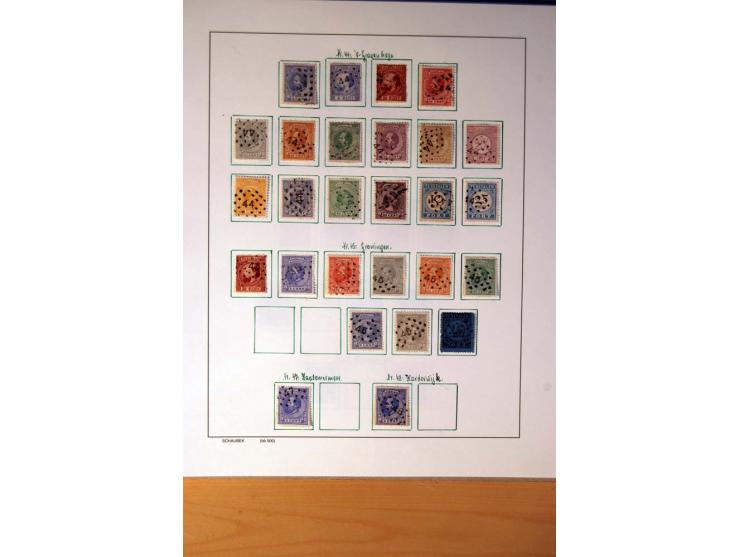 1852/1977, vorwiegend gestempelte Sammlung mit vielen besseren Werten, dabei Mi.-Nr. 1-3, 4-6, 7-12, 66, 81-92, 99,100 und 12