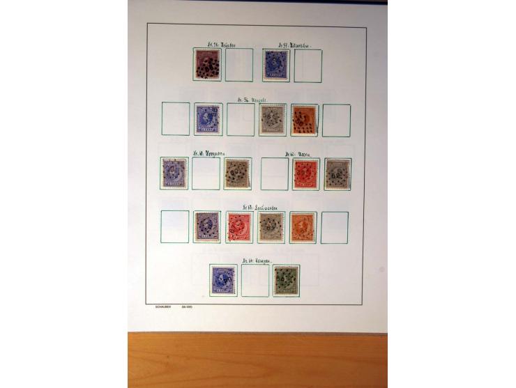1852/1977, vorwiegend gestempelte Sammlung mit vielen besseren Werten, dabei Mi.-Nr. 1-3, 4-6, 7-12, 66, 81-92, 99,100 und 12