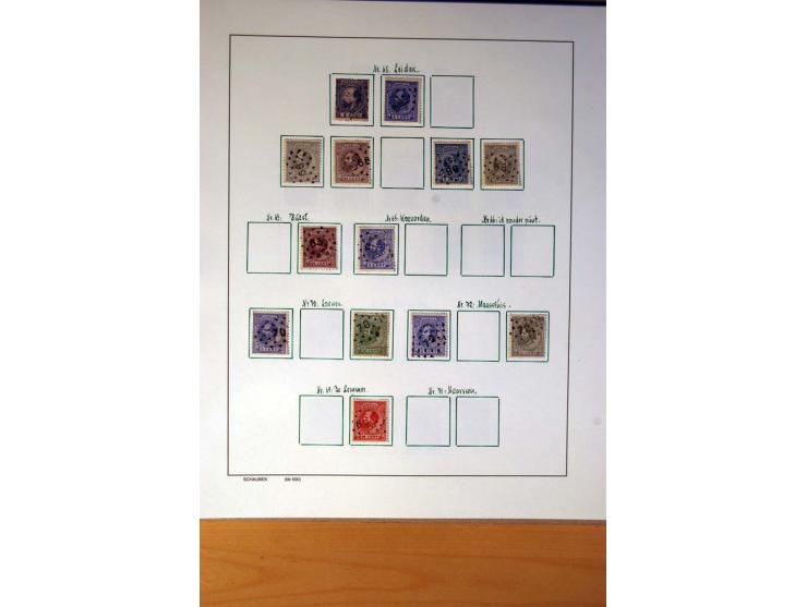 1852/1977, vorwiegend gestempelte Sammlung mit vielen besseren Werten, dabei Mi.-Nr. 1-3, 4-6, 7-12, 66, 81-92, 99,100 und 12