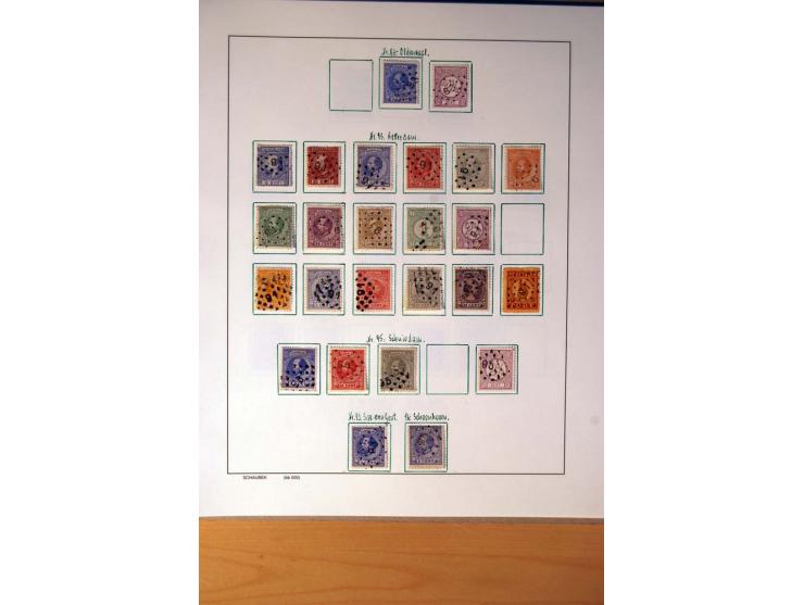 1852/1977, vorwiegend gestempelte Sammlung mit vielen besseren Werten, dabei Mi.-Nr. 1-3, 4-6, 7-12, 66, 81-92, 99,100 und 12
