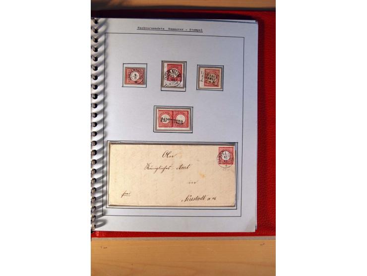 1872/75, BRUSTSCHILDE, ungebrauchter, teils postfrischer und gestempelter umfangreicher Sammlungsbestand, aufgelockert durch 