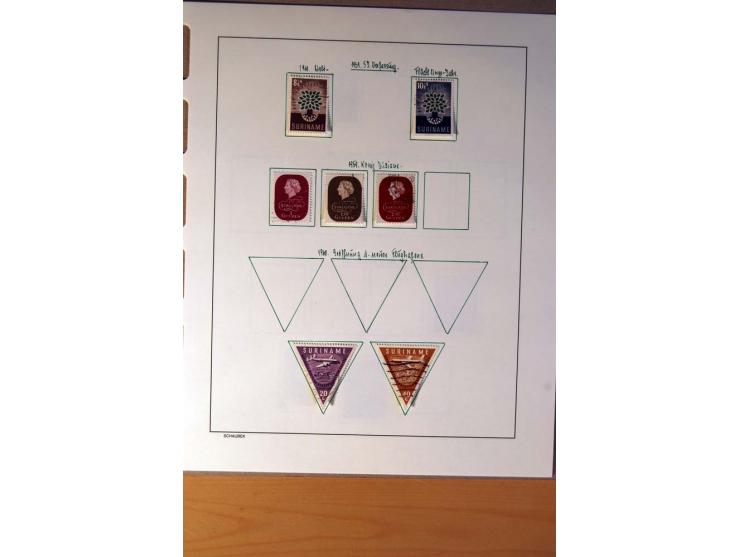 1873/1975, ungebrauchte, postfrische und gestempelte Sammlung, teils in beiden Erhaltungen mit einigen besseren im Schaubek-A
