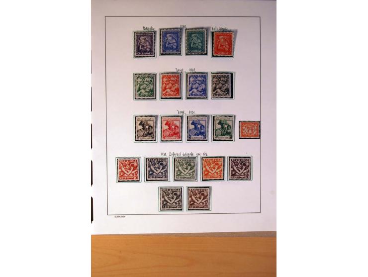 1873/1975, ungebrauchte, postfrische und gestempelte Sammlung, teils in beiden Erhaltungen mit einigen besseren im Schaubek-A