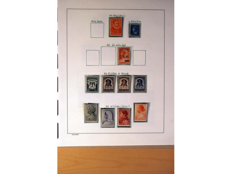 1873/1975, ungebrauchte, postfrische und gestempelte Sammlung, teils in beiden Erhaltungen mit einigen besseren im Schaubek-A