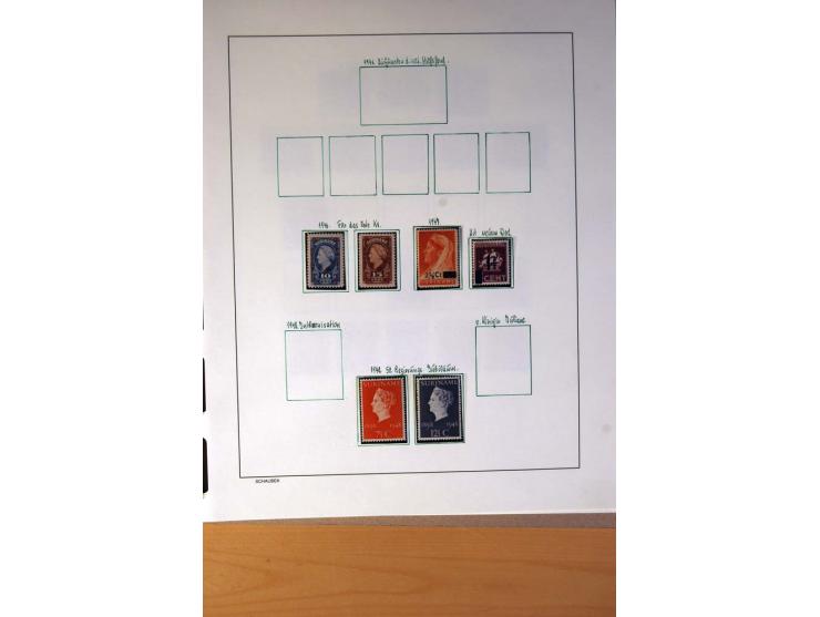 1873/1975, ungebrauchte, postfrische und gestempelte Sammlung, teils in beiden Erhaltungen mit einigen besseren im Schaubek-A