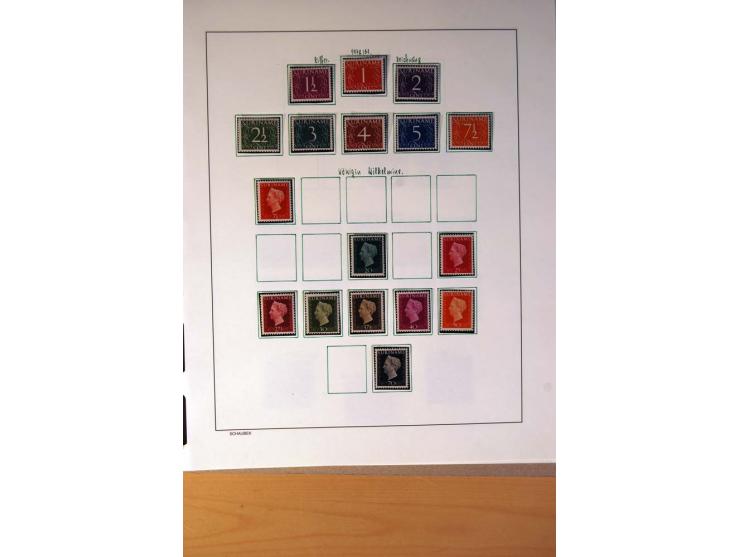 1873/1975, ungebrauchte, postfrische und gestempelte Sammlung, teils in beiden Erhaltungen mit einigen besseren im Schaubek-A