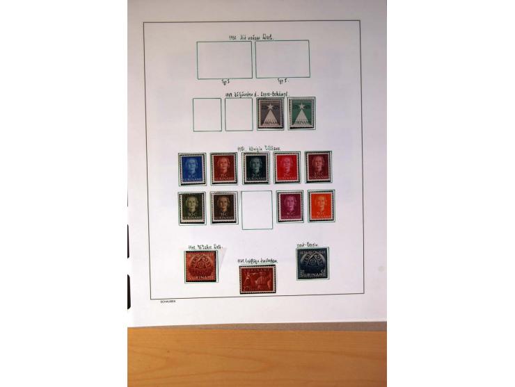 1873/1975, ungebrauchte, postfrische und gestempelte Sammlung, teils in beiden Erhaltungen mit einigen besseren im Schaubek-A