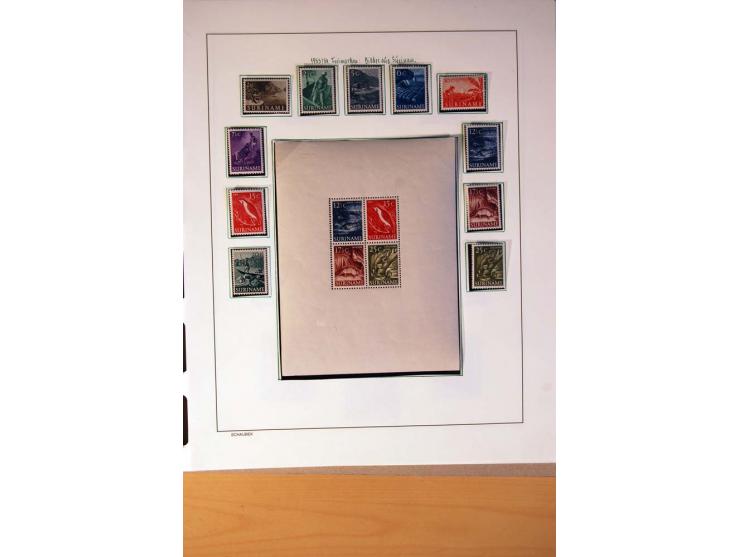 1873/1975, ungebrauchte, postfrische und gestempelte Sammlung, teils in beiden Erhaltungen mit einigen besseren im Schaubek-A