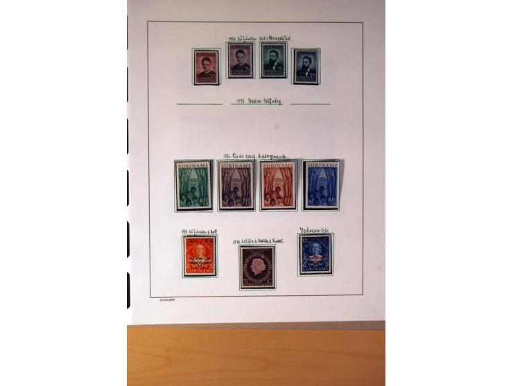 1873/1975, ungebrauchte, postfrische und gestempelte Sammlung, teils in beiden Erhaltungen mit einigen besseren im Schaubek-A