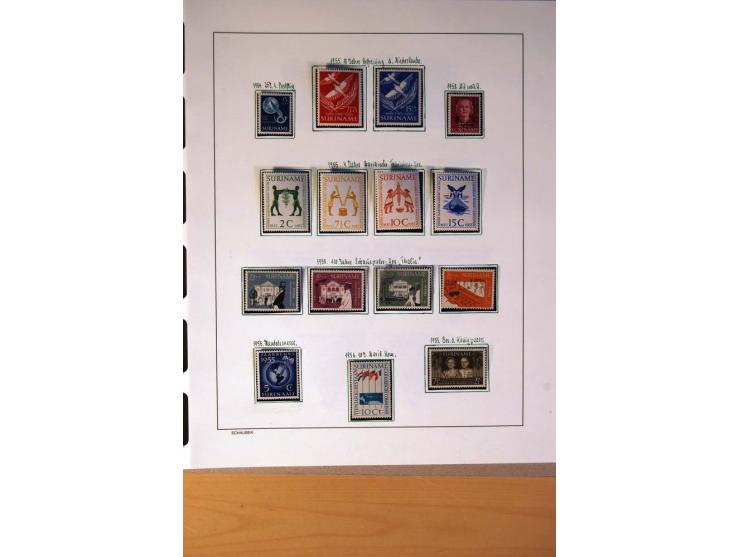1873/1975, ungebrauchte, postfrische und gestempelte Sammlung, teils in beiden Erhaltungen mit einigen besseren im Schaubek-A