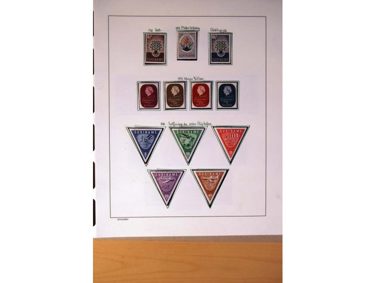 1873/1975, ungebrauchte, postfrische und gestempelte Sammlung, teils in beiden Erhaltungen mit einigen besseren im Schaubek-A
