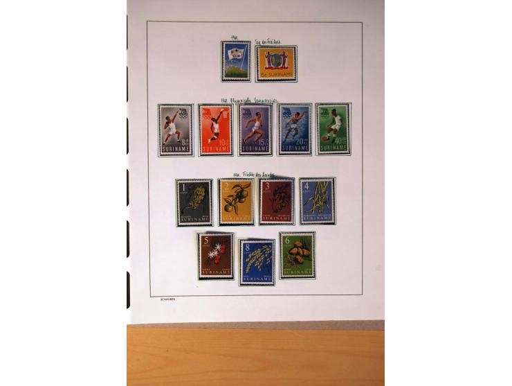 1873/1975, ungebrauchte, postfrische und gestempelte Sammlung, teils in beiden Erhaltungen mit einigen besseren im Schaubek-A