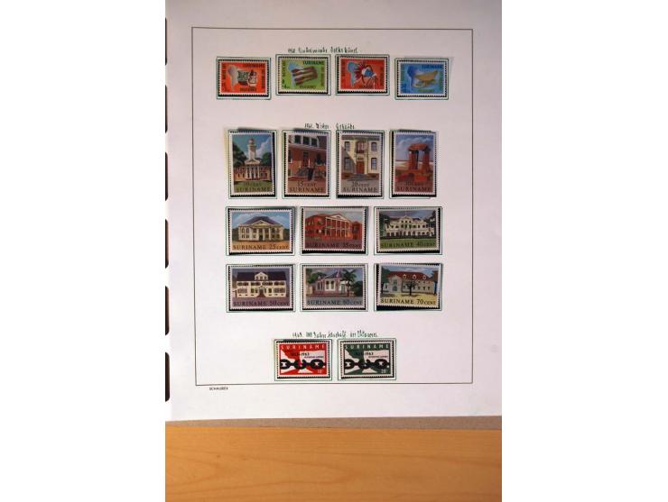1873/1975, ungebrauchte, postfrische und gestempelte Sammlung, teils in beiden Erhaltungen mit einigen besseren im Schaubek-A