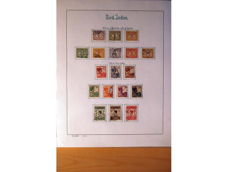 1873/1975, ungebrauchte, postfrische und gestempelte Sammlung, teils in beiden Erhaltungen mit einigen besseren im Schaubek-A