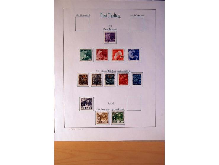 1873/1975, ungebrauchte, postfrische und gestempelte Sammlung, teils in beiden Erhaltungen mit einigen besseren im Schaubek-A