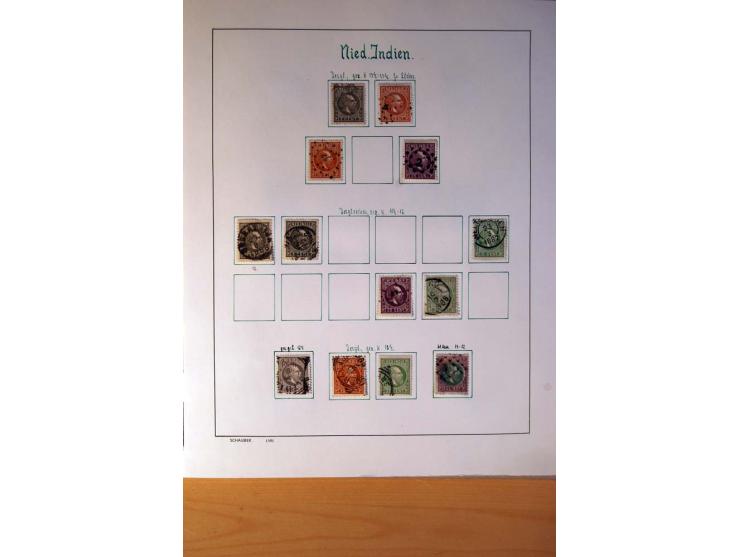 1873/1975, ungebrauchte, postfrische und gestempelte Sammlung, teils in beiden Erhaltungen mit einigen besseren im Schaubek-A