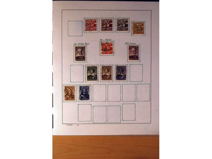 1873/1975, ungebrauchte, postfrische und gestempelte Sammlung, teils in beiden Erhaltungen mit einigen besseren im Schaubek-A
