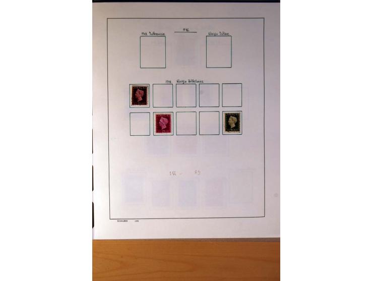1873/1975, ungebrauchte, postfrische und gestempelte Sammlung, teils in beiden Erhaltungen mit einigen besseren im Schaubek-A