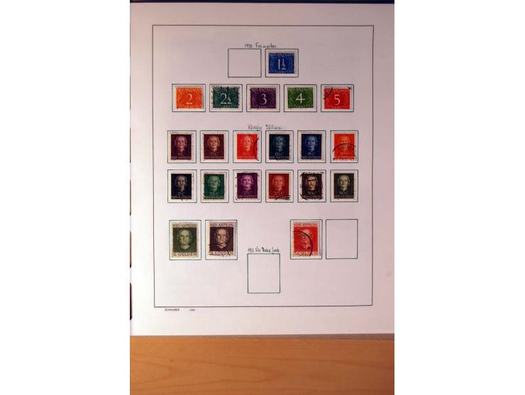 1873/1975, ungebrauchte, postfrische und gestempelte Sammlung, teils in beiden Erhaltungen mit einigen besseren im Schaubek-A