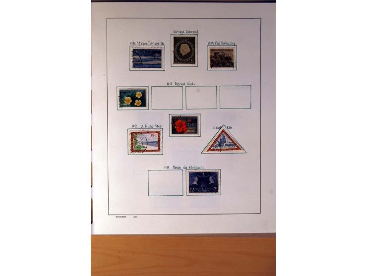 1873/1975, ungebrauchte, postfrische und gestempelte Sammlung, teils in beiden Erhaltungen mit einigen besseren im Schaubek-A