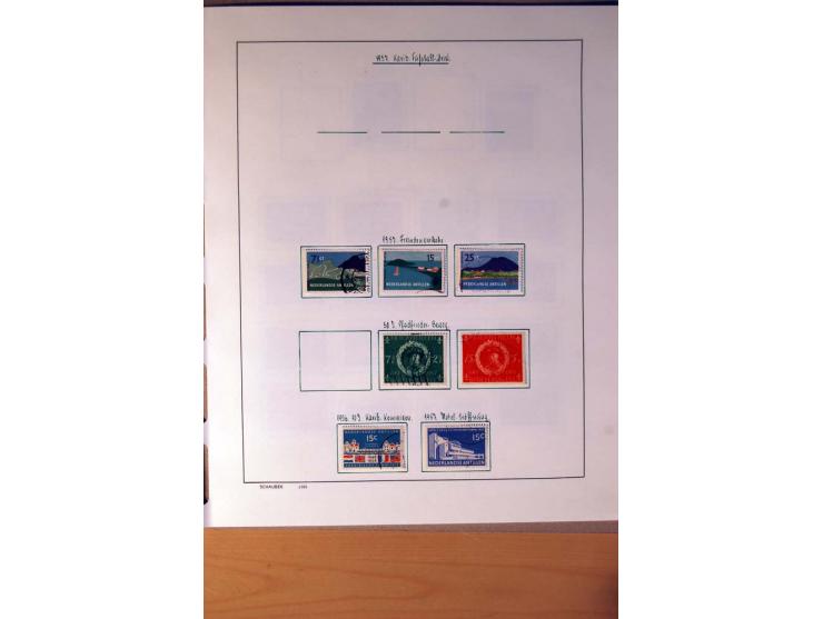 1873/1975, ungebrauchte, postfrische und gestempelte Sammlung, teils in beiden Erhaltungen mit einigen besseren im Schaubek-A