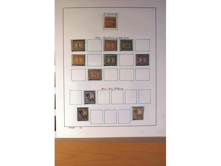 1873/1975, ungebrauchte, postfrische und gestempelte Sammlung, teils in beiden Erhaltungen mit einigen besseren im Schaubek-A