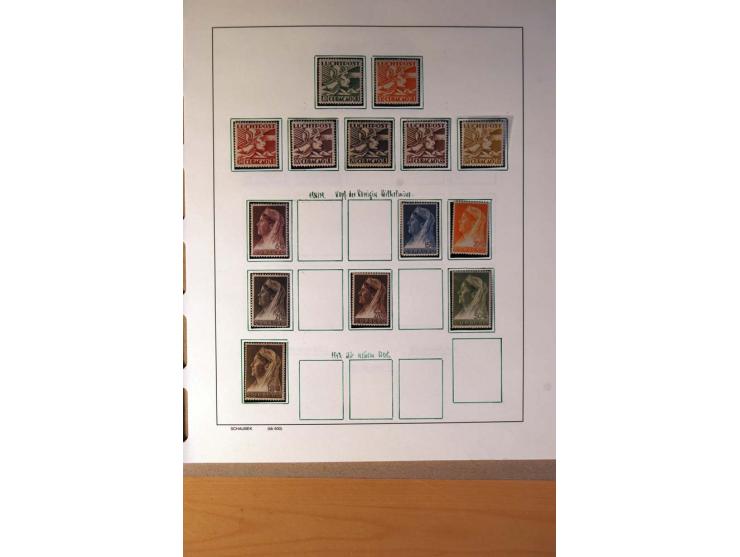 1873/1975, ungebrauchte, postfrische und gestempelte Sammlung, teils in beiden Erhaltungen mit einigen besseren im Schaubek-A