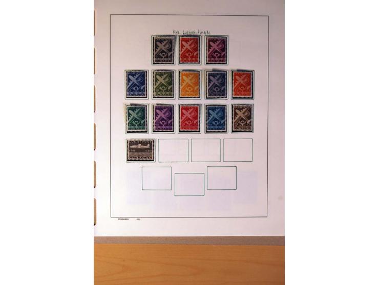 1873/1975, ungebrauchte, postfrische und gestempelte Sammlung, teils in beiden Erhaltungen mit einigen besseren im Schaubek-A