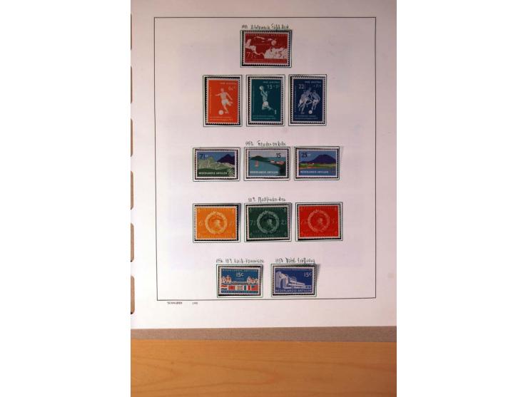 1873/1975, ungebrauchte, postfrische und gestempelte Sammlung, teils in beiden Erhaltungen mit einigen besseren im Schaubek-A