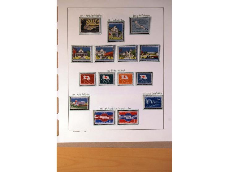 1873/1975, ungebrauchte, postfrische und gestempelte Sammlung, teils in beiden Erhaltungen mit einigen besseren im Schaubek-A