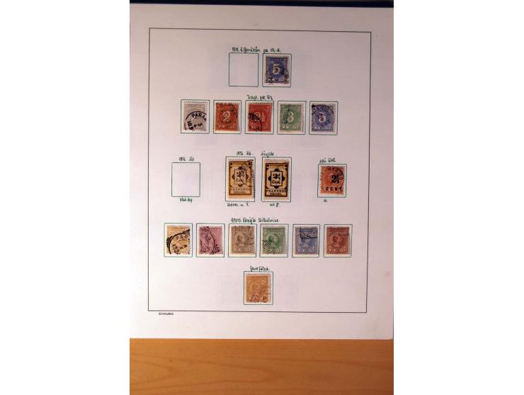 1873/1975, ungebrauchte, postfrische und gestempelte Sammlung, teils in beiden Erhaltungen mit einigen besseren im Schaubek-A