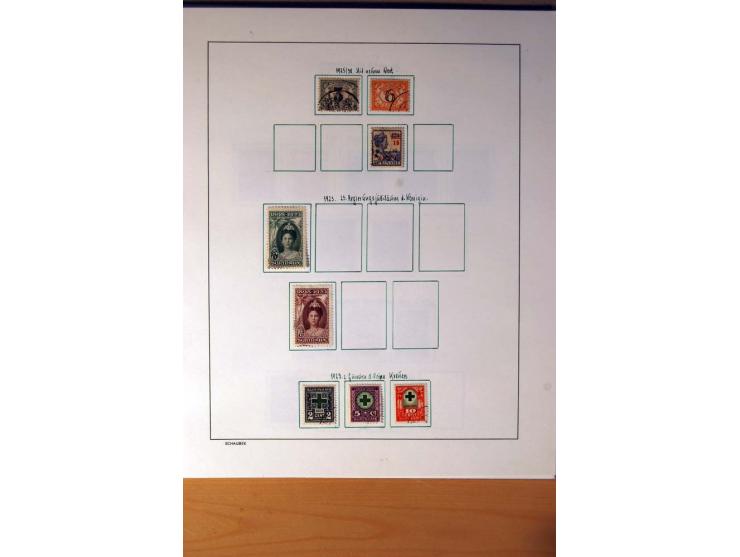 1873/1975, ungebrauchte, postfrische und gestempelte Sammlung, teils in beiden Erhaltungen mit einigen besseren im Schaubek-A