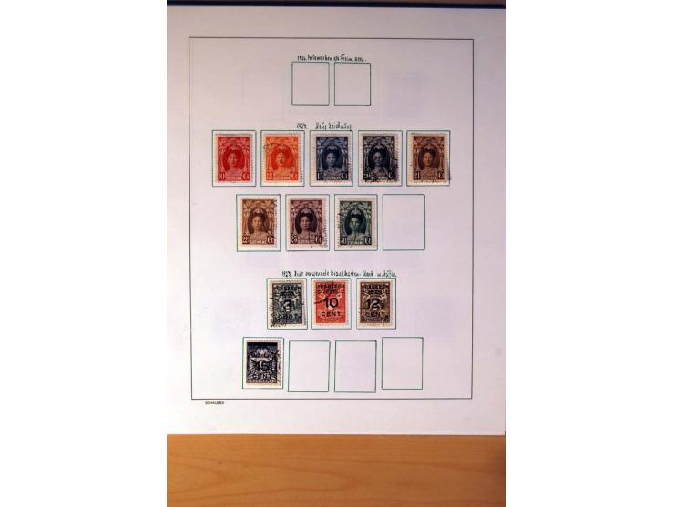 1873/1975, ungebrauchte, postfrische und gestempelte Sammlung, teils in beiden Erhaltungen mit einigen besseren im Schaubek-A