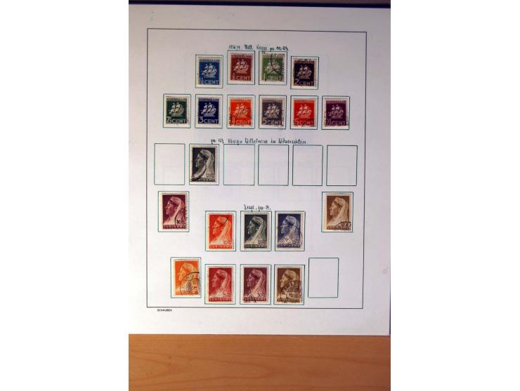 1873/1975, ungebrauchte, postfrische und gestempelte Sammlung, teils in beiden Erhaltungen mit einigen besseren im Schaubek-A